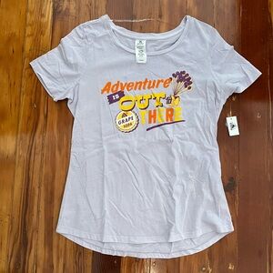 Disney Adventure Graphic Kids T-Shirt - Light Purple